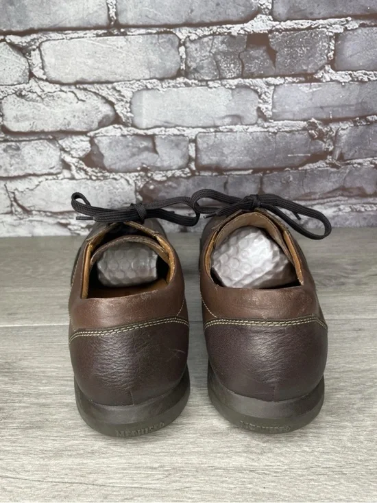 Mephisto Bonito Air-Jet Brown Leather Lace Up Walking Shoes Men’s sz 12M US/45EU - Picture 5 of 14